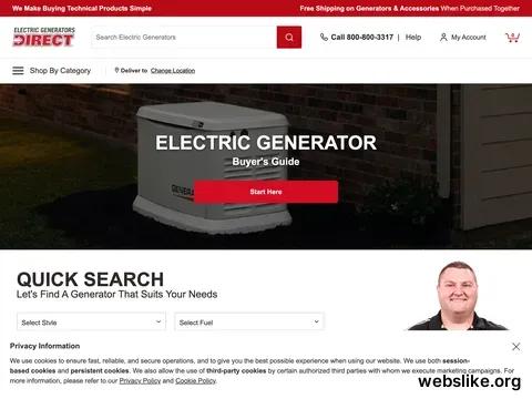 electricgeneratorsdirect.com