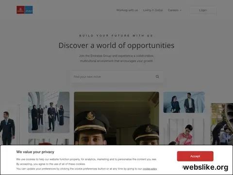 emiratesgroupcareers.com