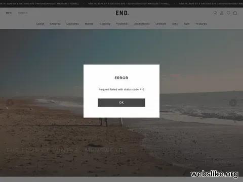 endclothing.com