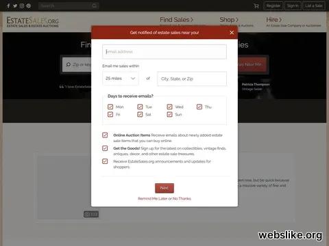 estatesales.org