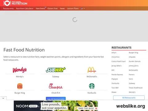 fastfoodnutrition.org