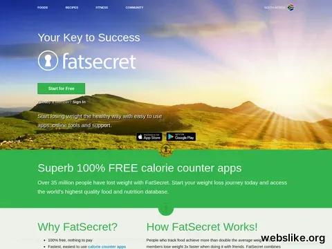 fatsecret.co.za