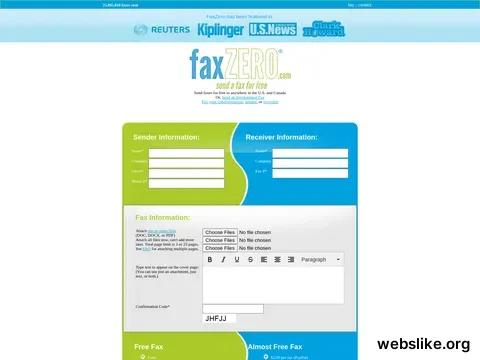 faxzero.com