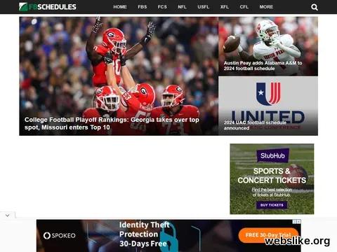 fbschedules.com