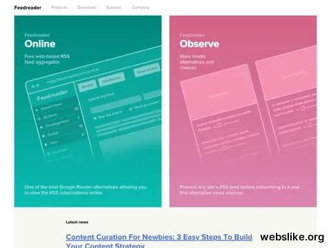 feedreader.com