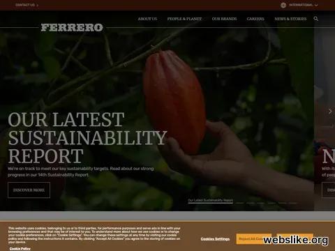 ferrero.com