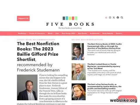 fivebooks.com