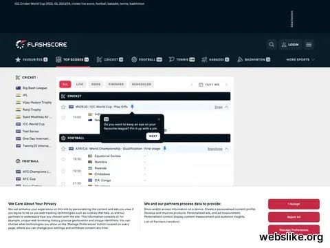 flashscore.in