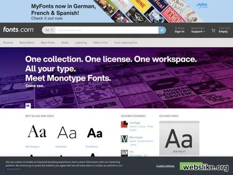 fonts.com