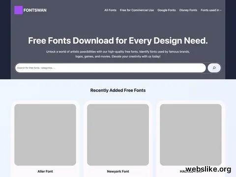 fontswan.com