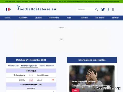 footballdatabase.eu