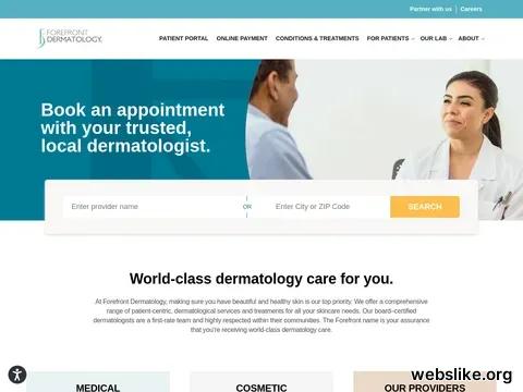 forefrontdermatology.com