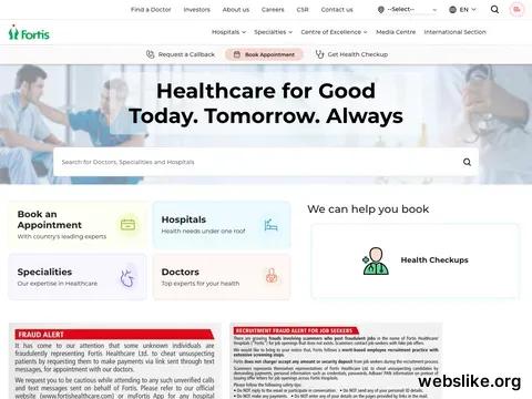 fortishealthcare.com