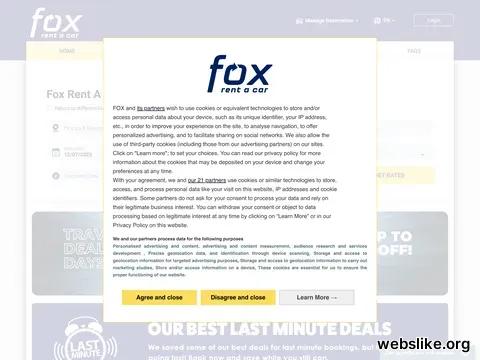 foxrentacar.com