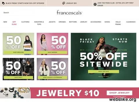 francescas.com