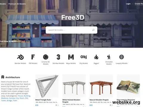 free3d.com