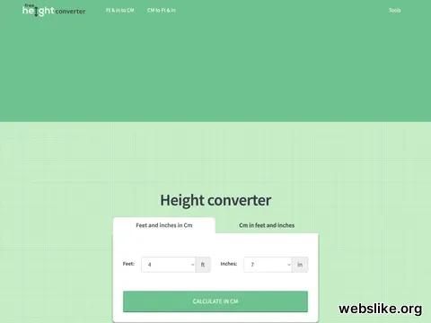 freeheightconverter.com