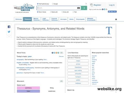 freethesaurus.com