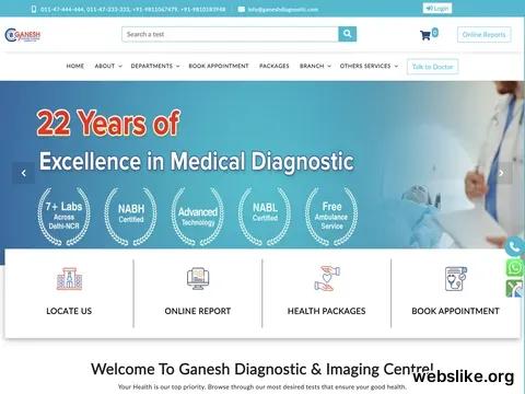 ganeshdiagnostic.com