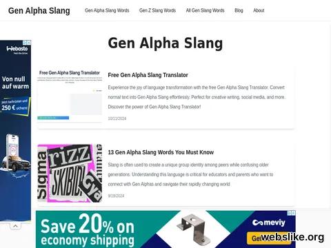 genalphaslang.info