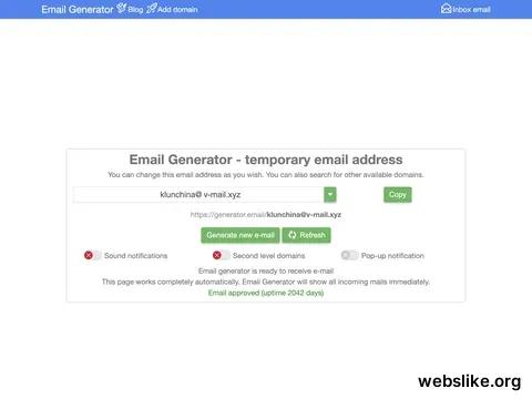 generator.email