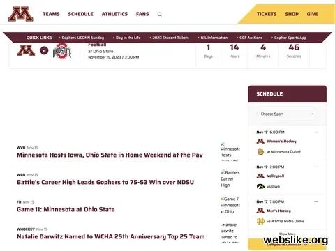 gophersports.com