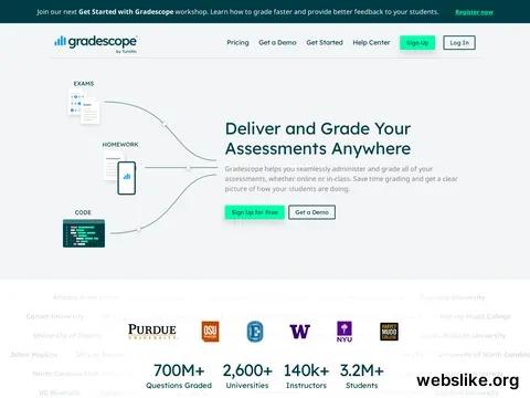 gradescope.com