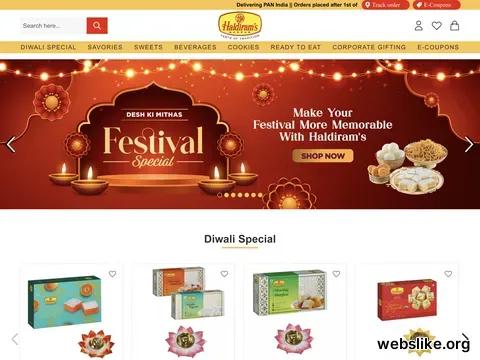 haldirams.com