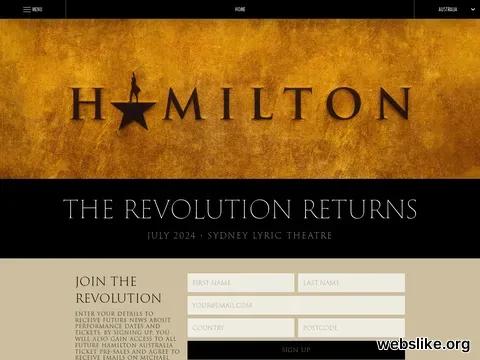 hamiltonmusical.com