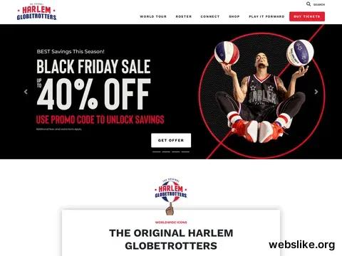 harlemglobetrotters.com