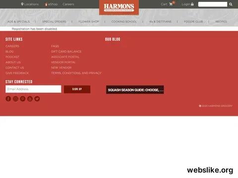 harmonsgrocery.com