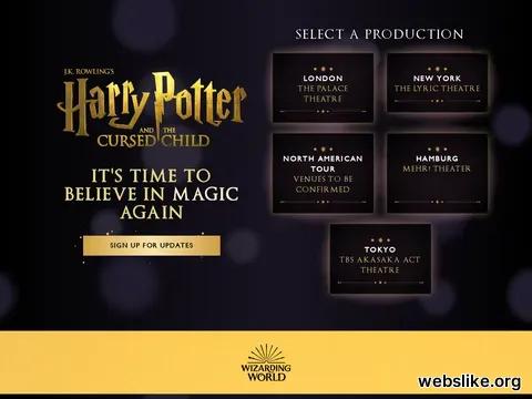 harrypottertheplay.com