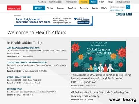 healthaffairs.org