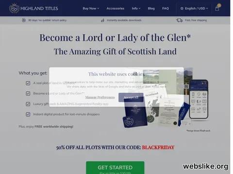 highlandtitles.com