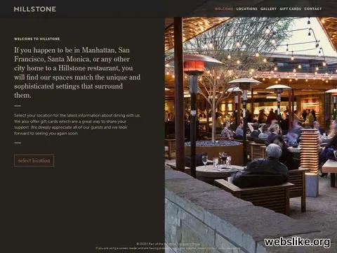 hillstonerestaurant.com