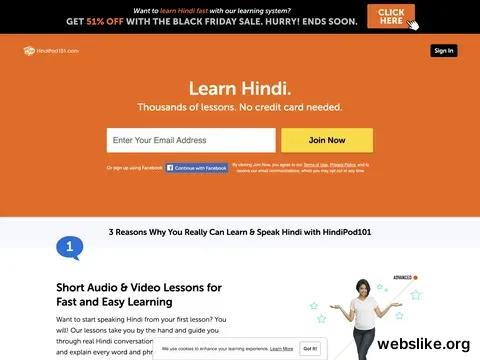 hindipod101.com