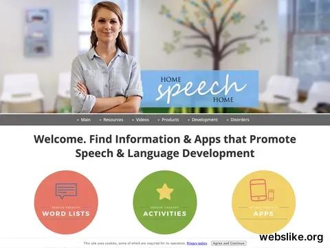 home-speech-home.com