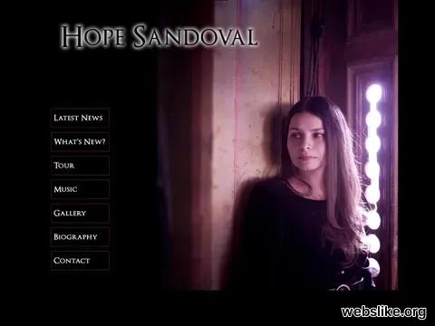 hopesandoval.com