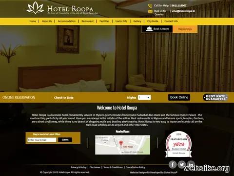 hotelroopa.com