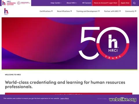 hrci.org