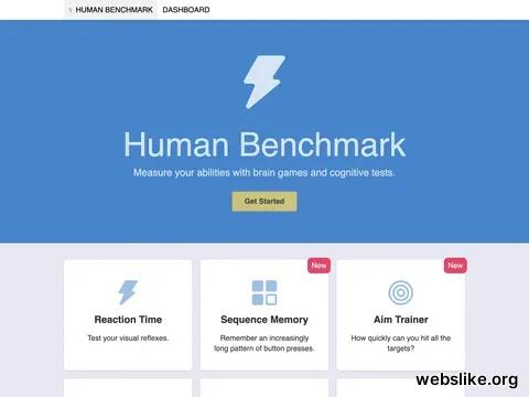 humanbenchmark.com