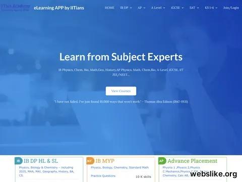 iitianacademy.com