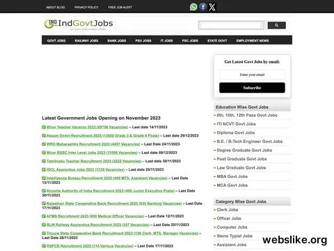 indgovtjobs.in