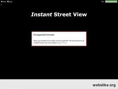 instantstreetview.com