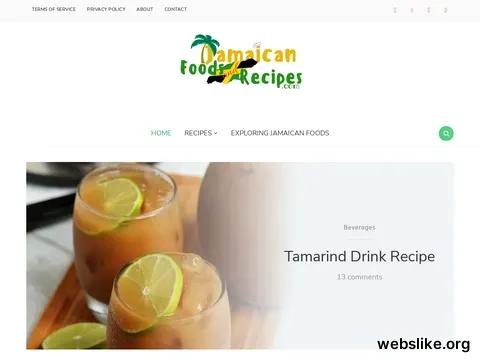 jamaicanfoodsandrecipes.com