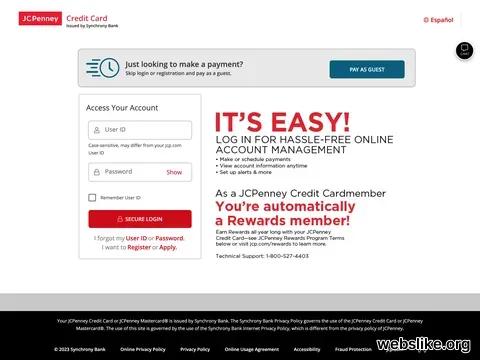 jcpcreditcard.com