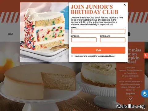 juniorscheesecake.com