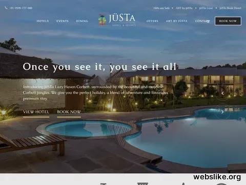 justahotels.com