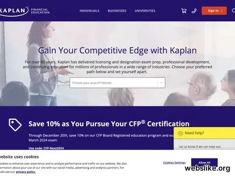 kaplanfinancial.com