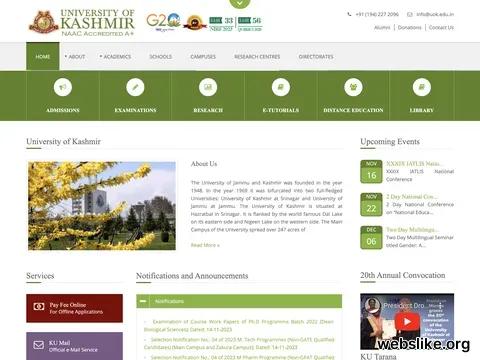 kashmiruniversity.net